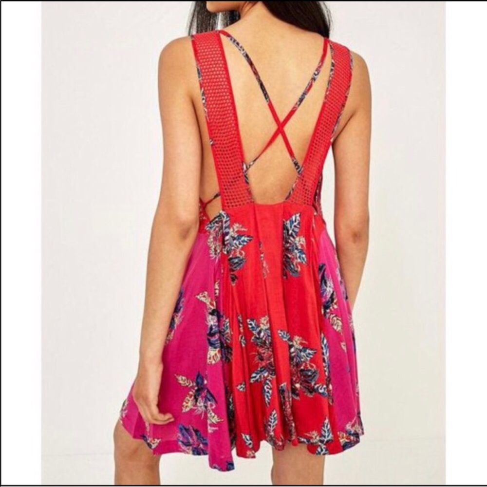 Free People Cherry Combo Dress 🍒